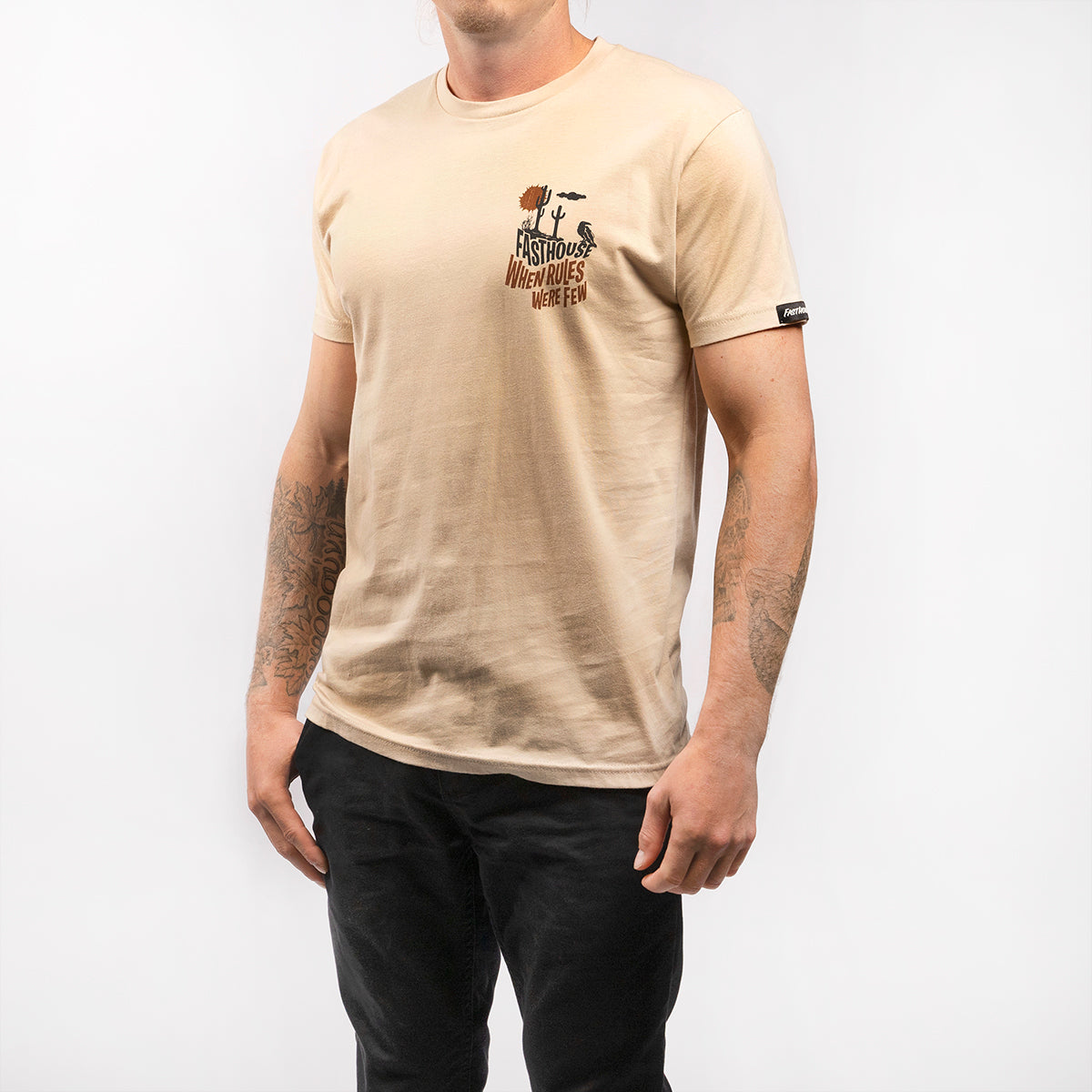 Iron Jaw Tee - Sand
