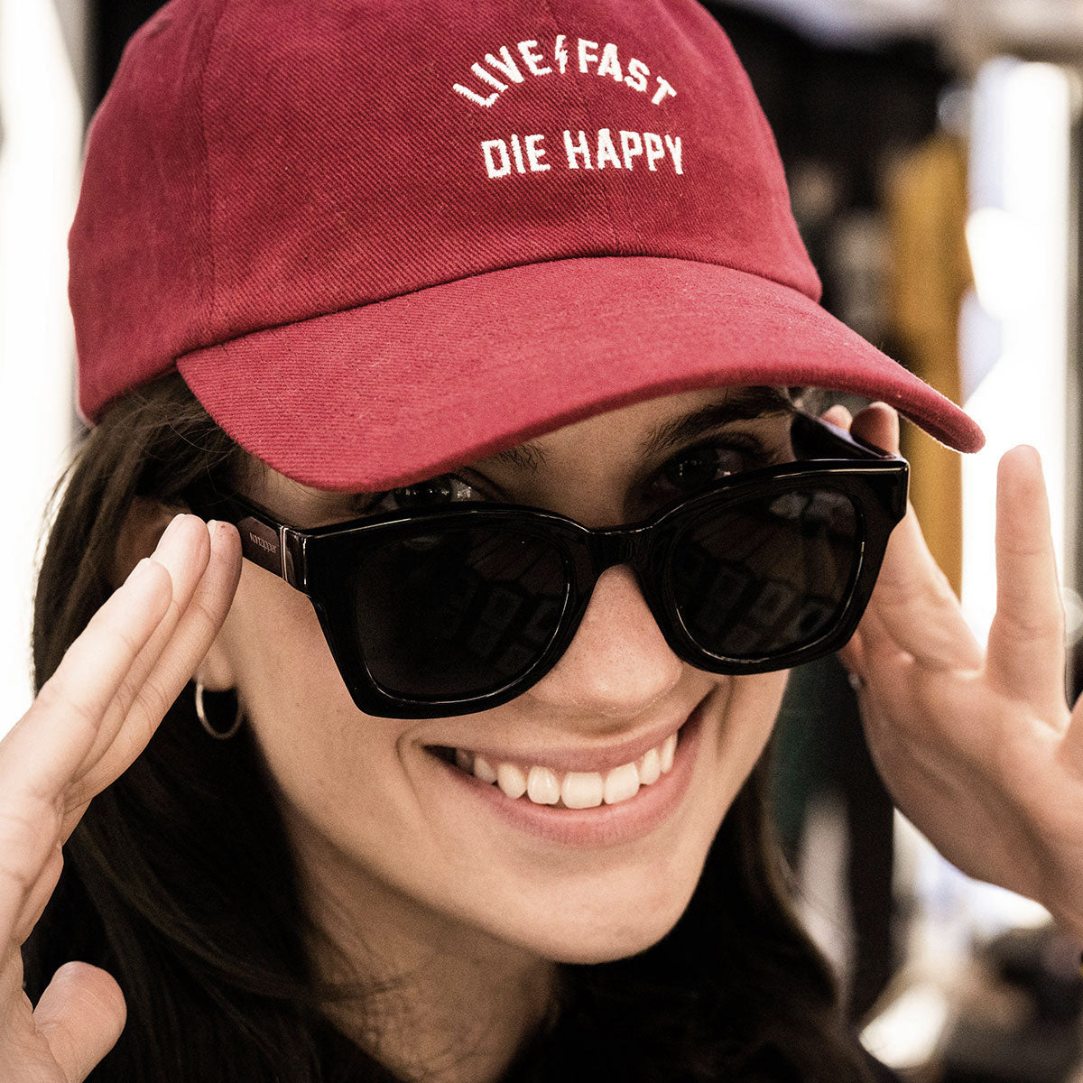 Die Happy Hat - Vintage Red