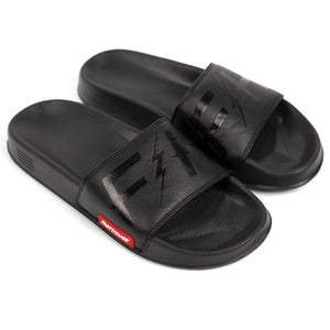Lay Up Slide Sandals - Black