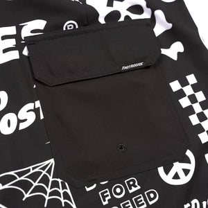 Legend 21" 3-Pocket Flash Boardshort - Black