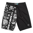 Legend 21" 3-Pocket Flash Boardshort - Black