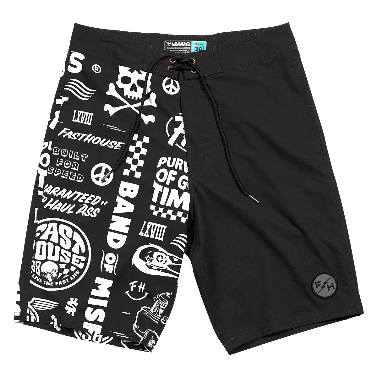 Legend 21" 3-Pocket Flash Boardshort - Black