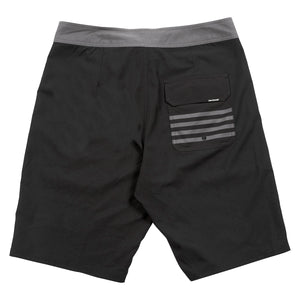 Legend 21" 3-Pocket Solid Boardshort - Black