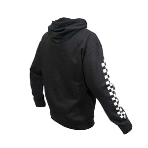 Logo Hooded Youth Pullover - Black