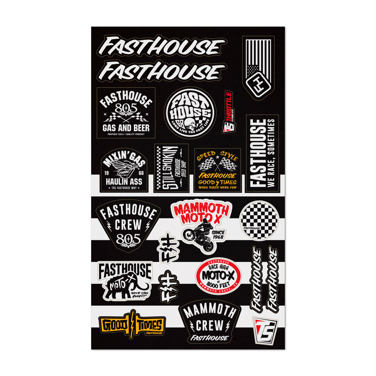Mammoth Moto X Sticker Sheet
