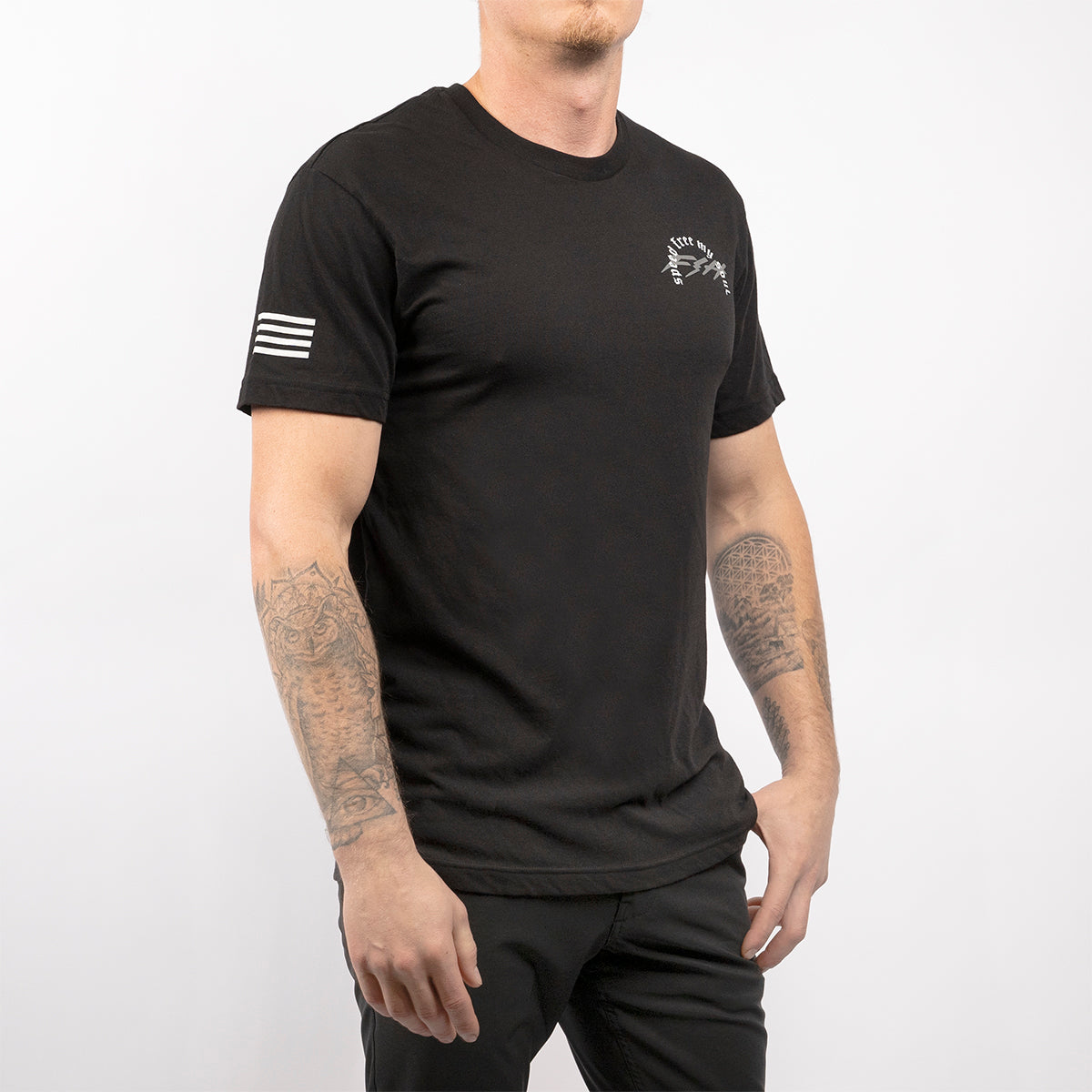 Menace SS Tech Tee - Black
