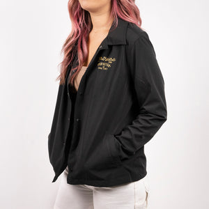Novel Women's Coaches Jacket - Black