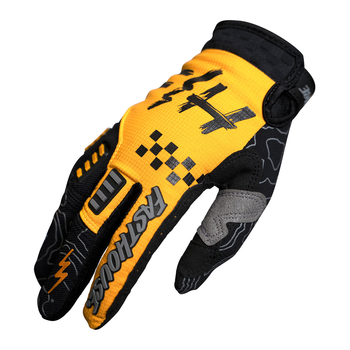 Off-Road Glove - Amber/Black