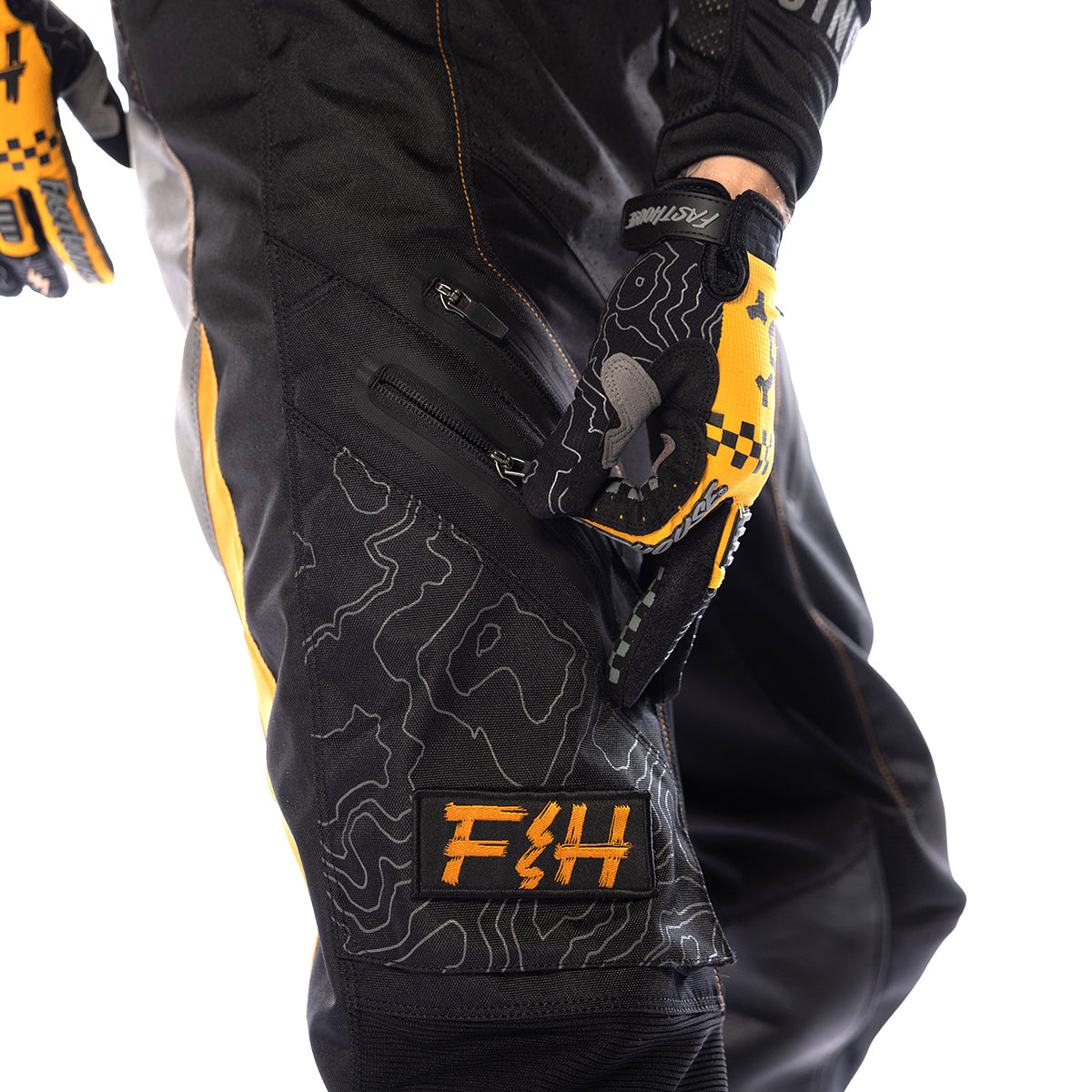 Off-Road Pant - Black/Amber