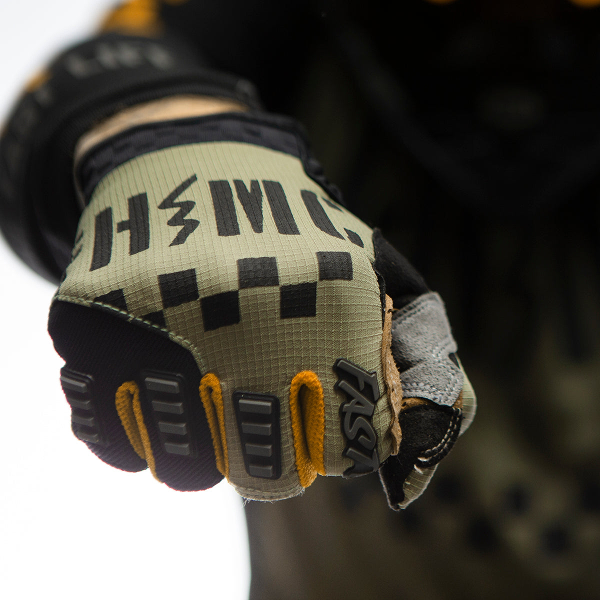 Off-Road Speed Style Charge Glove - Dusty Olive
