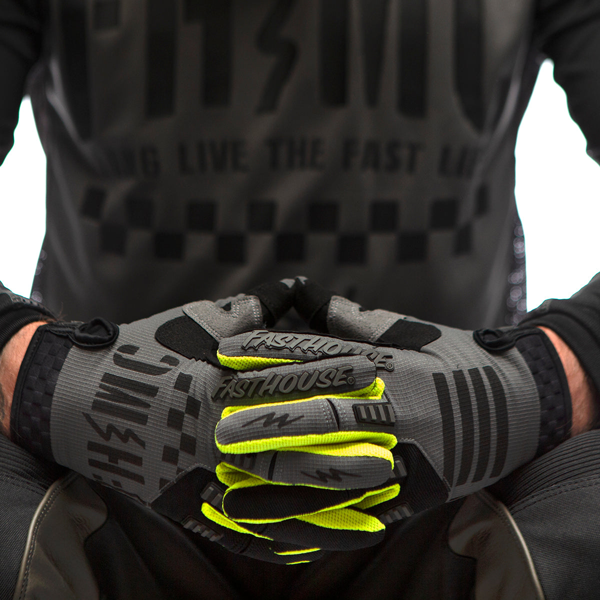 Off-Road Speed Style Charge Glove - Gray