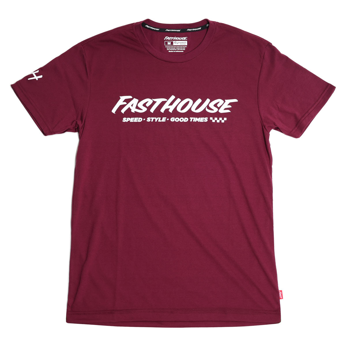 Prime Tech Tee - Maroon