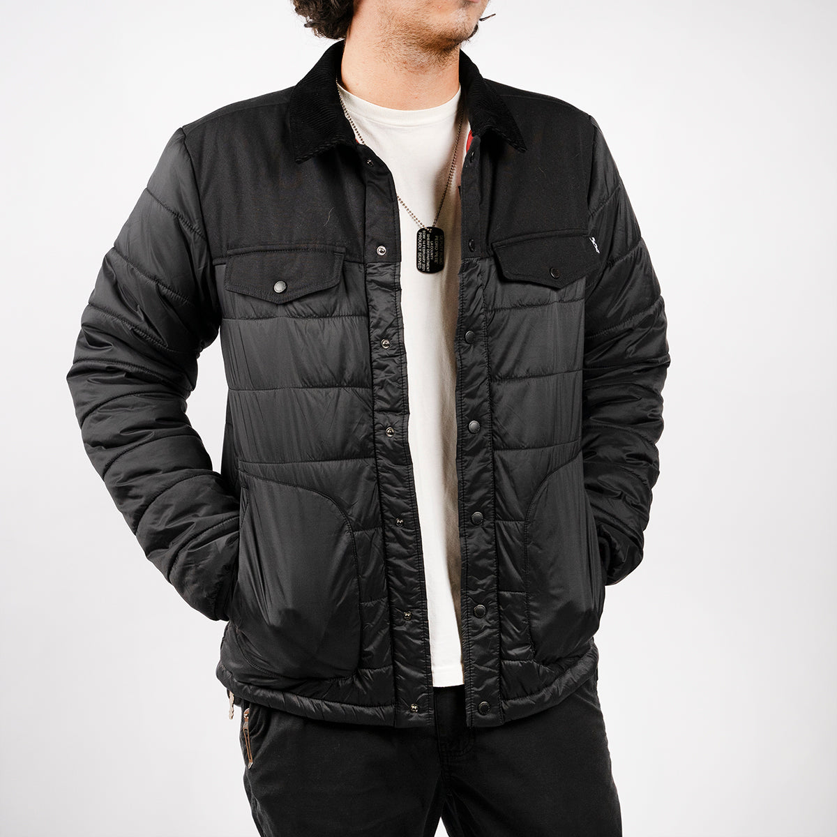 Prospector Puffer Jacket - Black