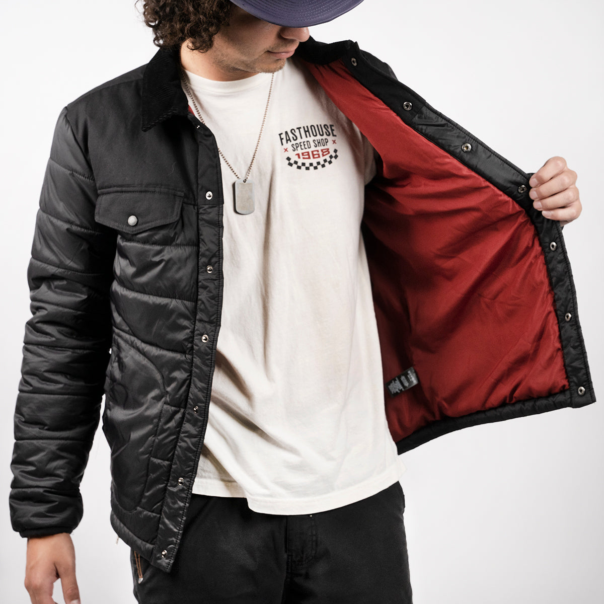 Prospector Puffer Jacket - Black