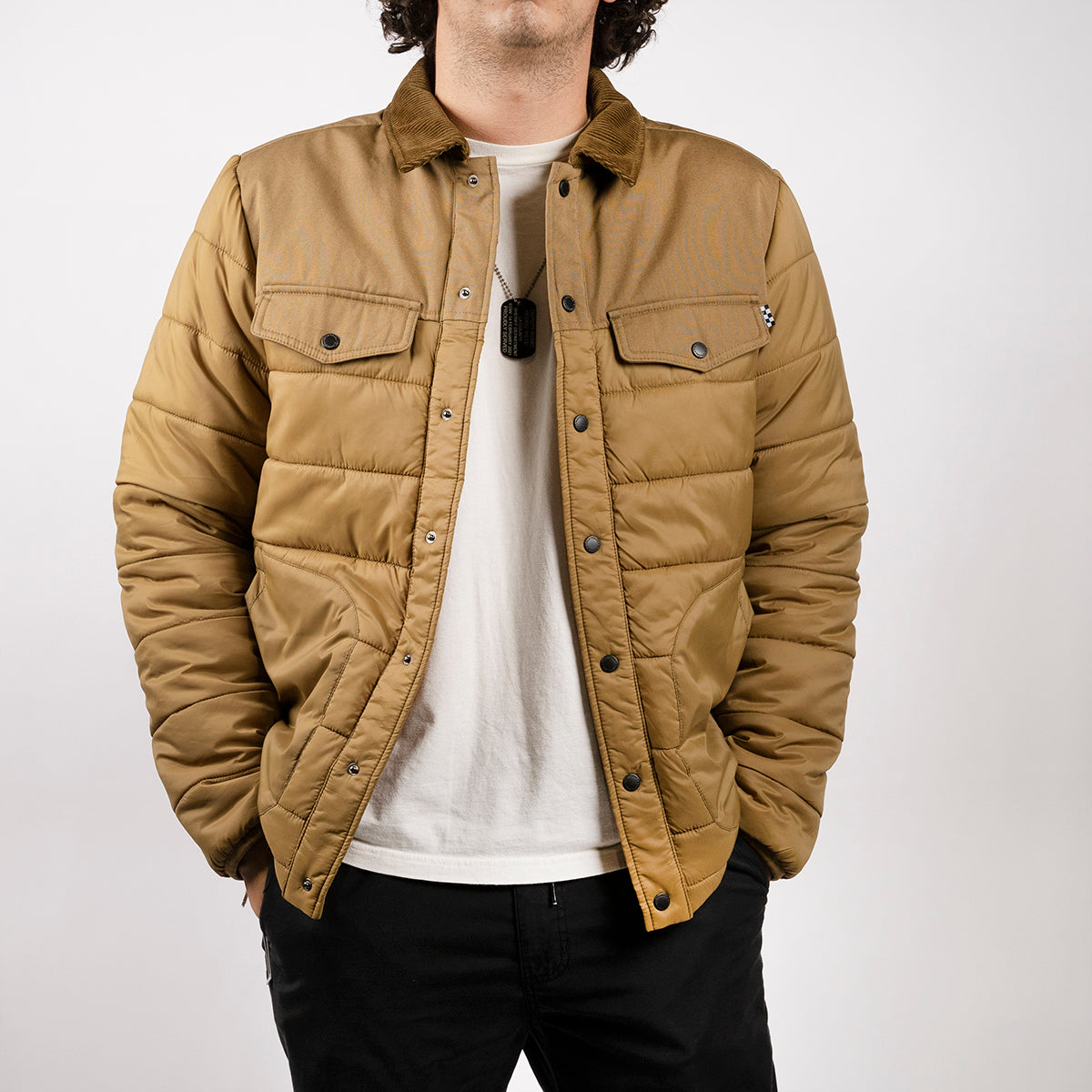 Prospector Puffer Jacket - Tan