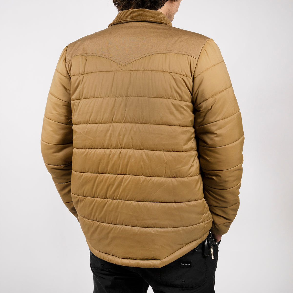 Prospector Puffer Jacket - Tan