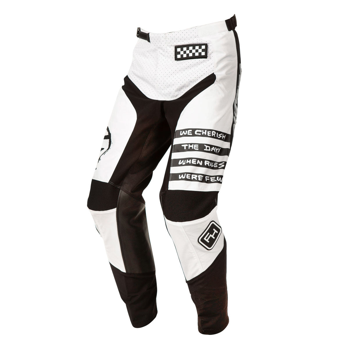 Grindhouse 2.0 Punk Pants - White/Black