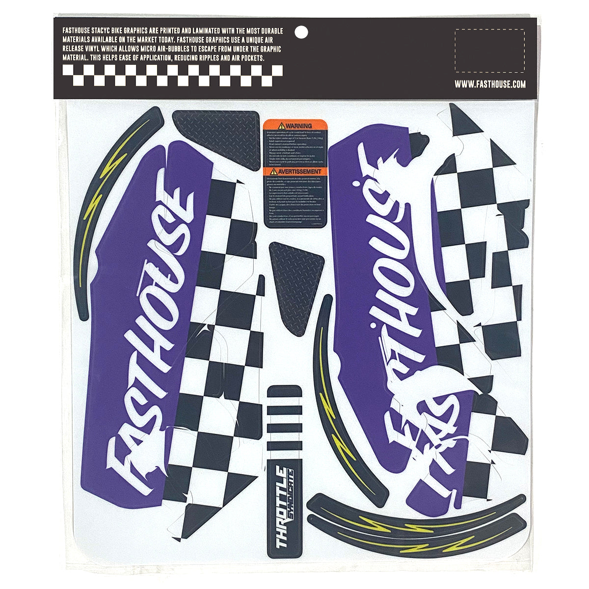 FH Tribe Stacyc Decal Kit - Purple