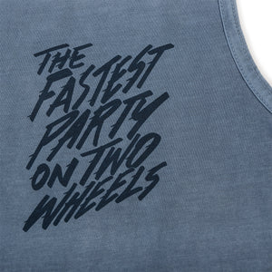 Red Bull Day In The Dirt Down South '22 Fastest Party Tank Top - Blue Jean