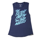 Red Bull Day In The Dirt Down South '22 Fastest Party Women's Muscle Tank - Navy