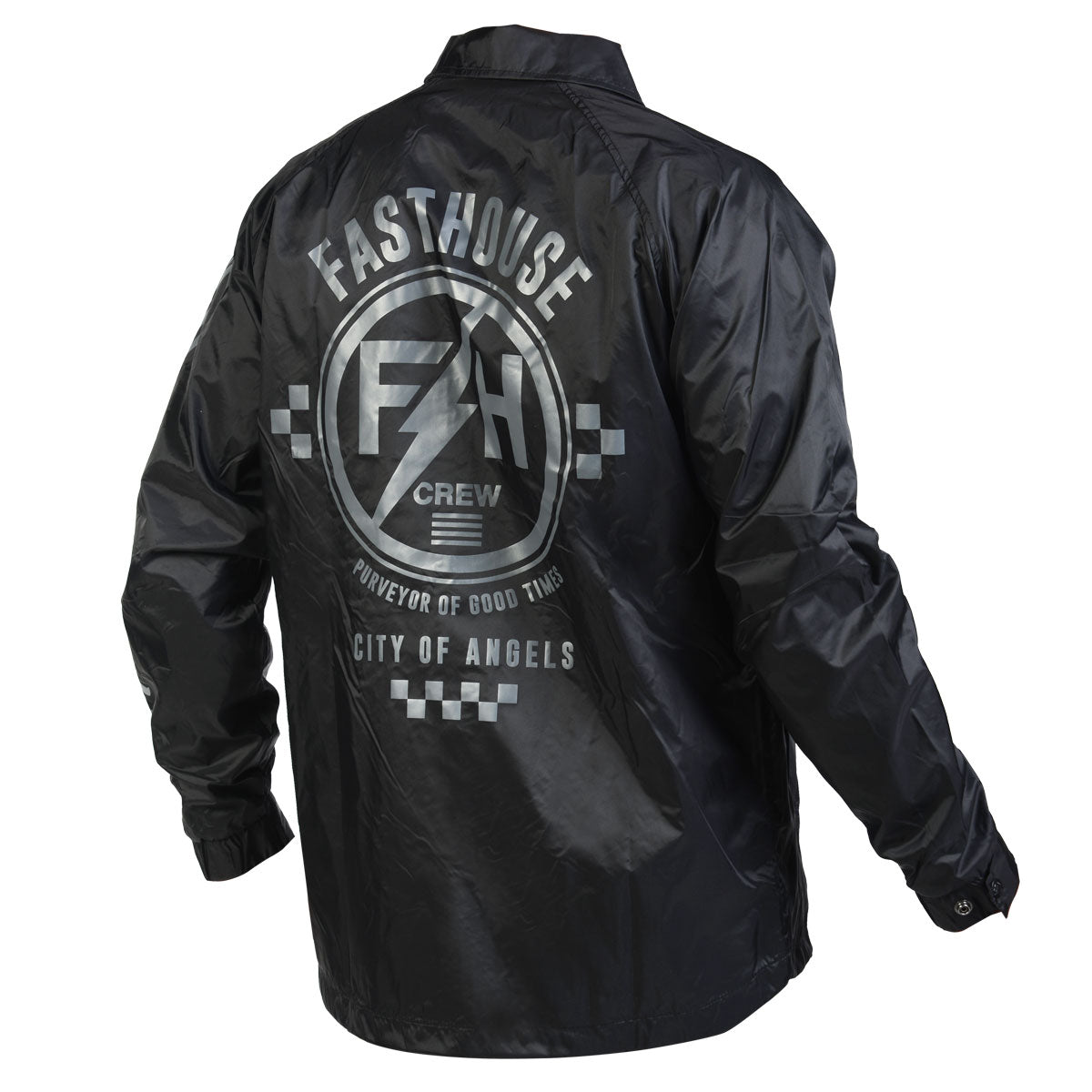 Retrograde Coaches Jacket - Black