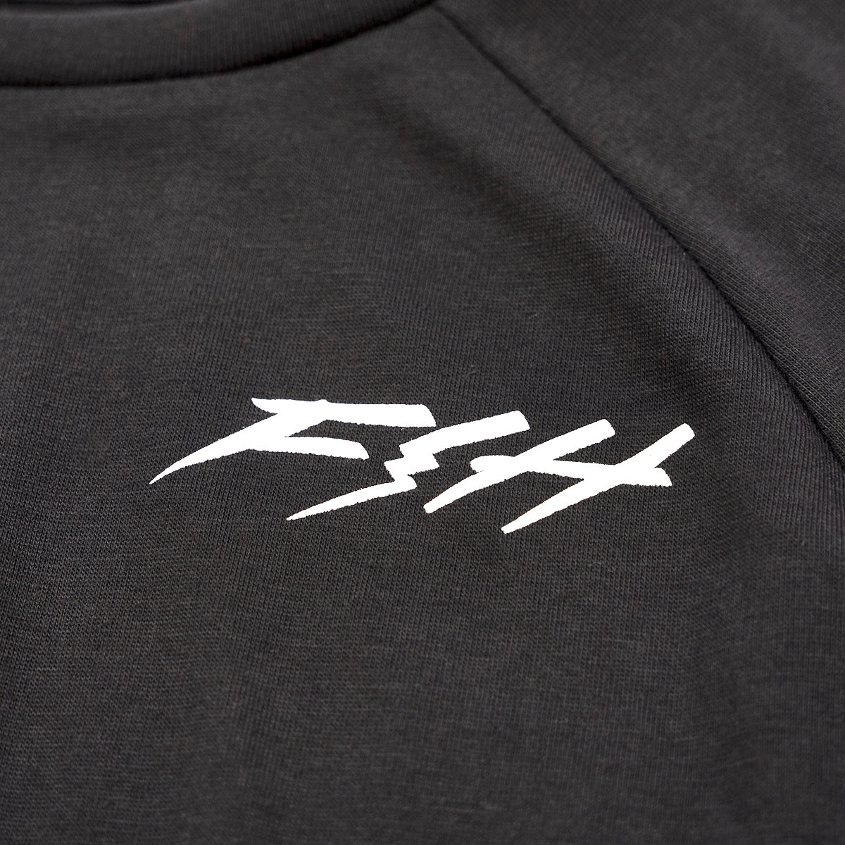 Rush Raglan Tech Tee - Black