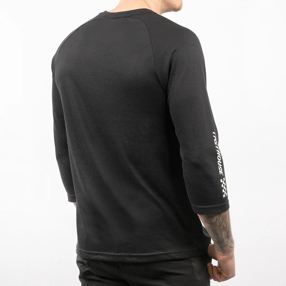 Rush Raglan Tech Tee - Black - Fasthouse