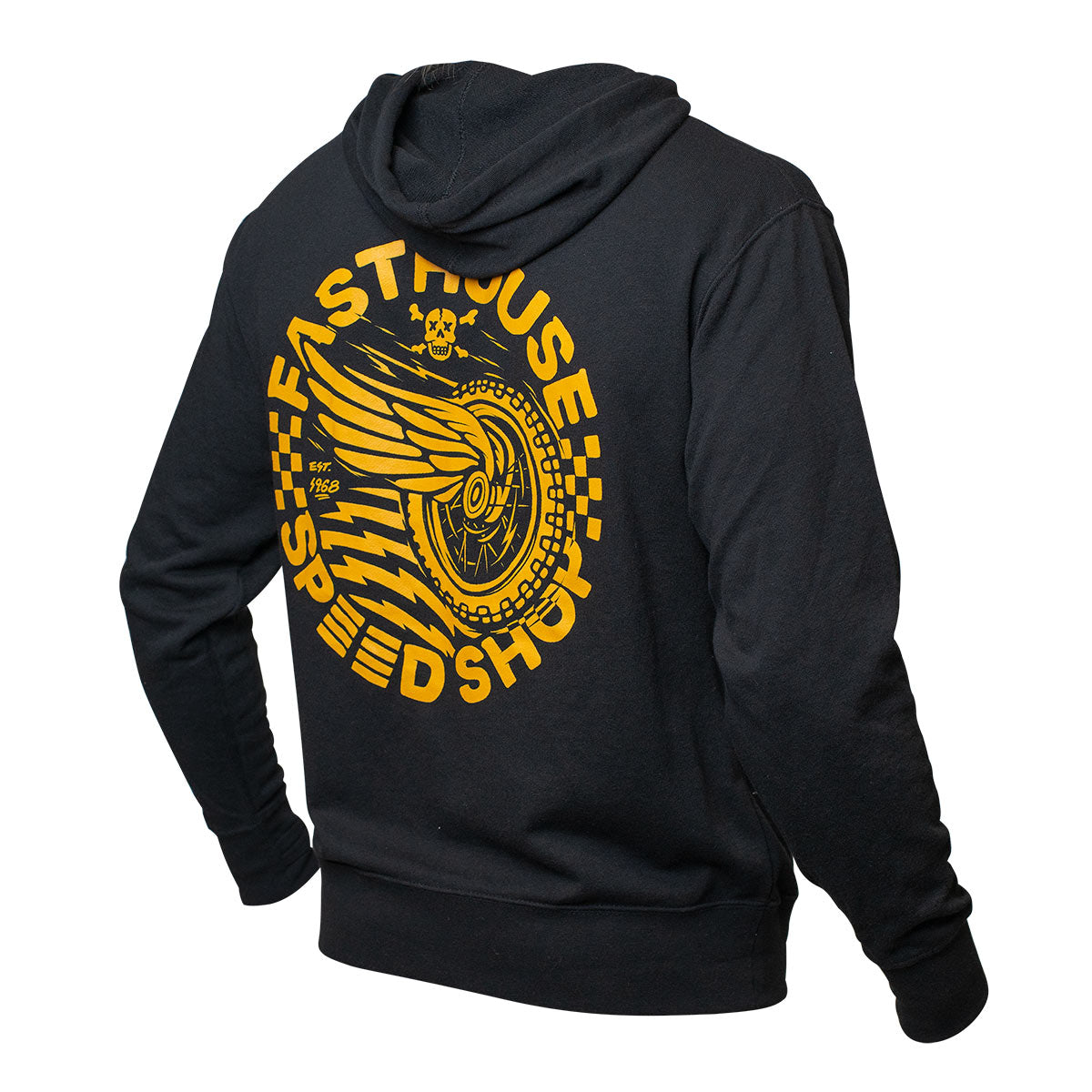 Seeker Hooded Zip-Up - Black