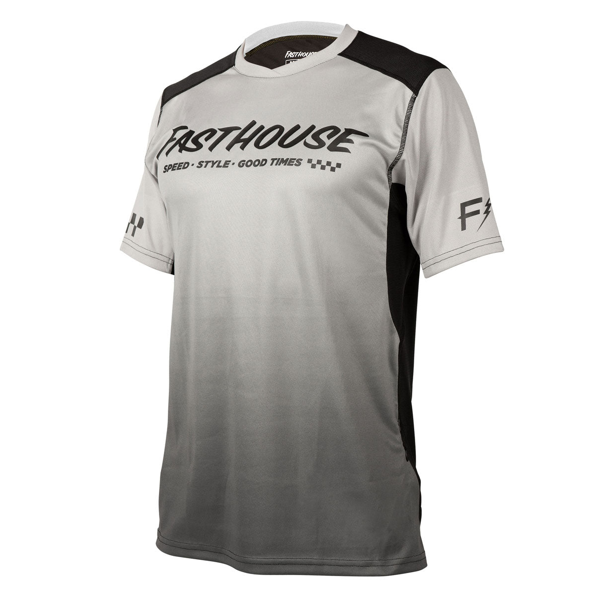 Alloy Slade SS Jersey - Grey/Black