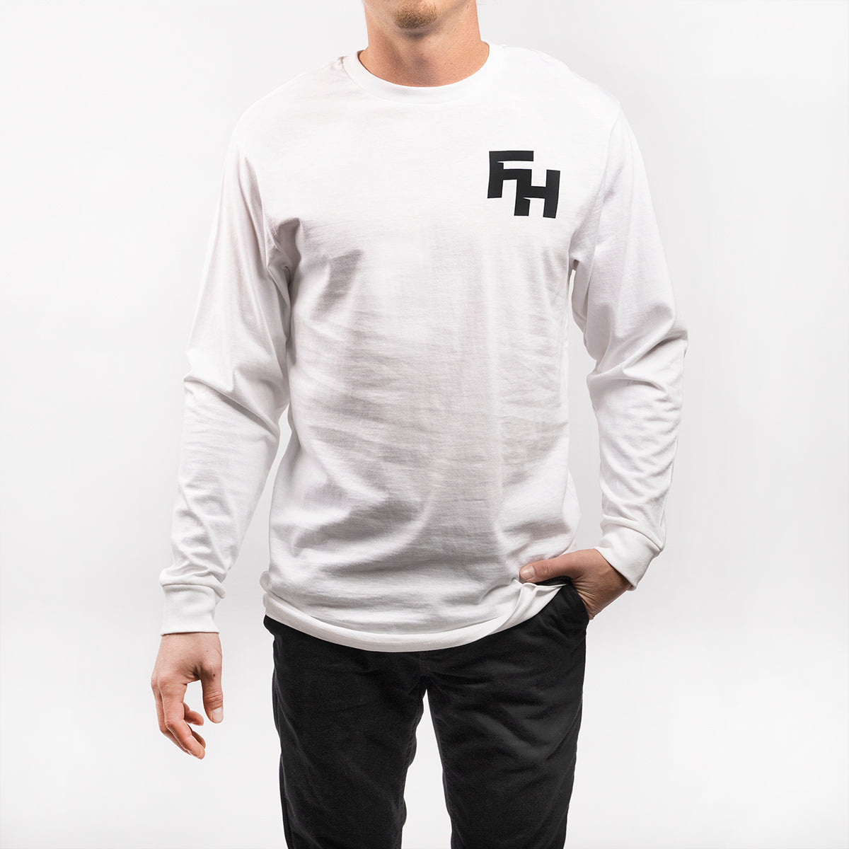 Sparq Long Sleeve Tee - White
