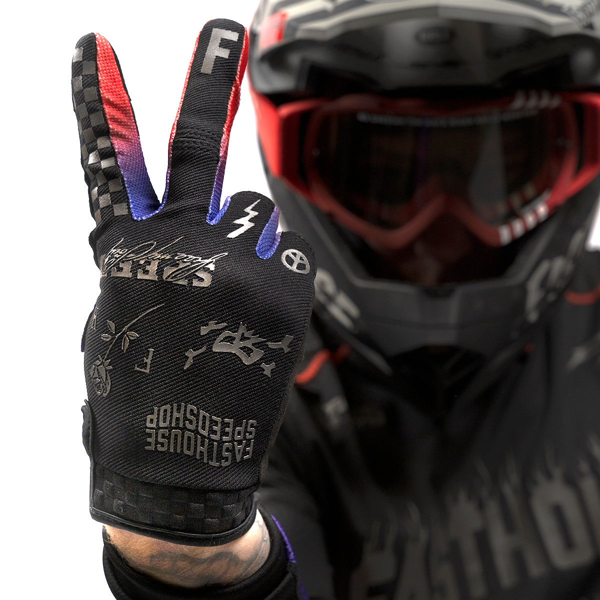 Burn Free Speed Style Glove - Black