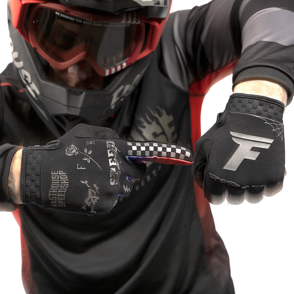Burn Free Speed Style Glove - Black
