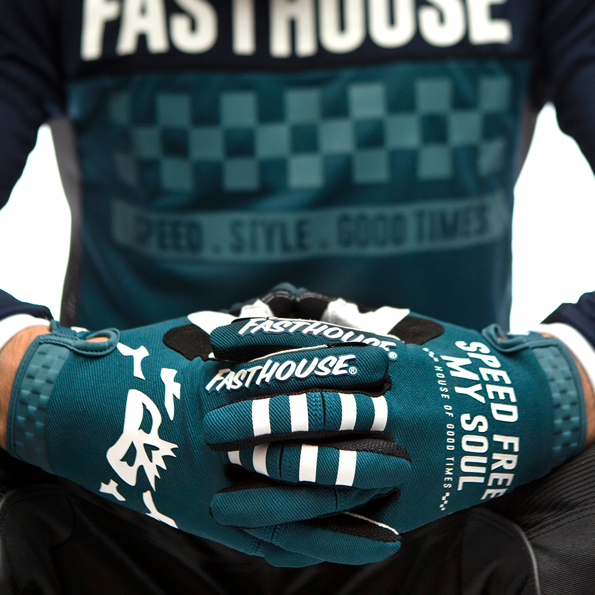 Speed Style Slammer Youth Glove - Indigo