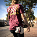 Stacked Hot Wheels Tee - Maroon