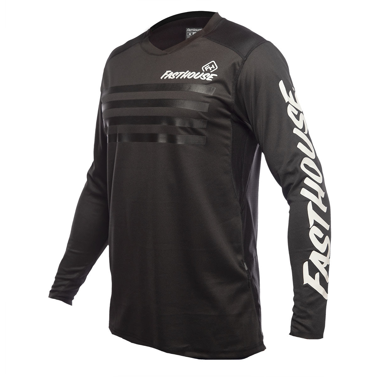 Alloy Stripe LS Jersey - Black