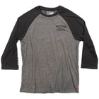 Swift Raglan Tech Tee - Black/Charcoal Heather