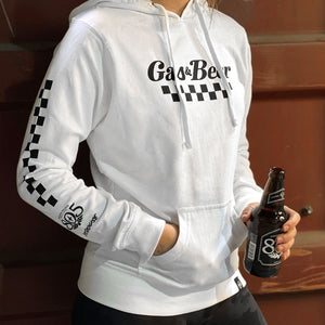 805 Women's Tavern Hooded Pullover - White