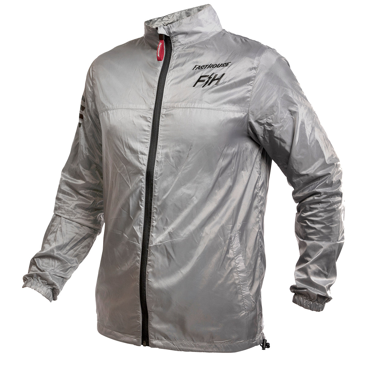 Tracker Packable Windbreaker - Light Gray