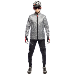 Tracker Packable Windbreaker - Light Gray