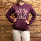 Trinity Women's Hooded Pullover - Blackberry