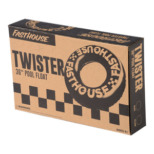 Twister Pool Floatie - Yellow/Black