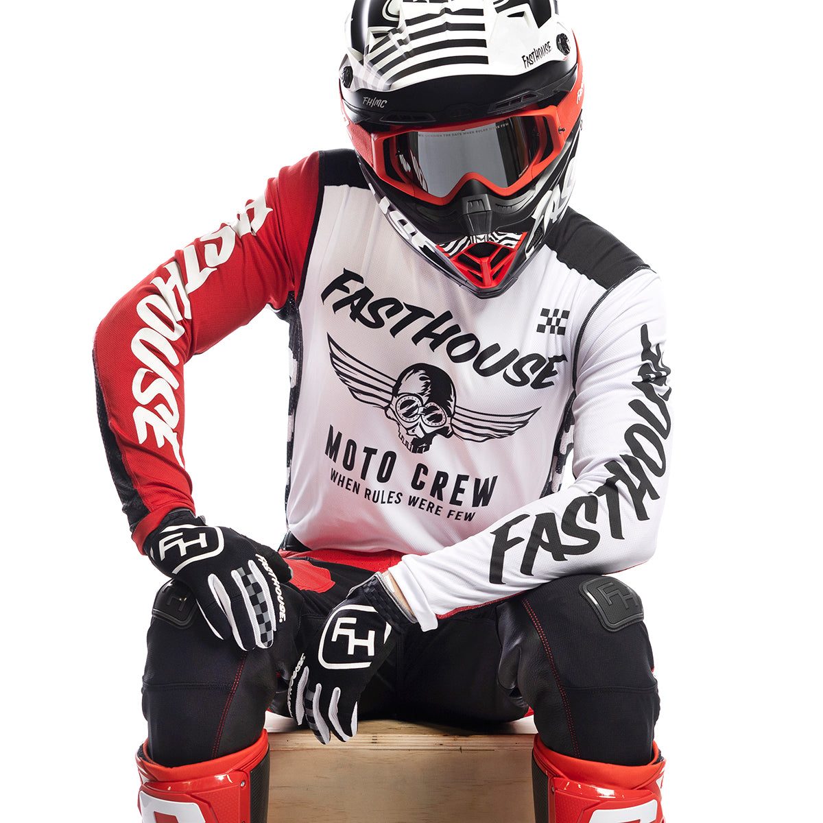 USA Grindhouse Factor Jersey - White/Black