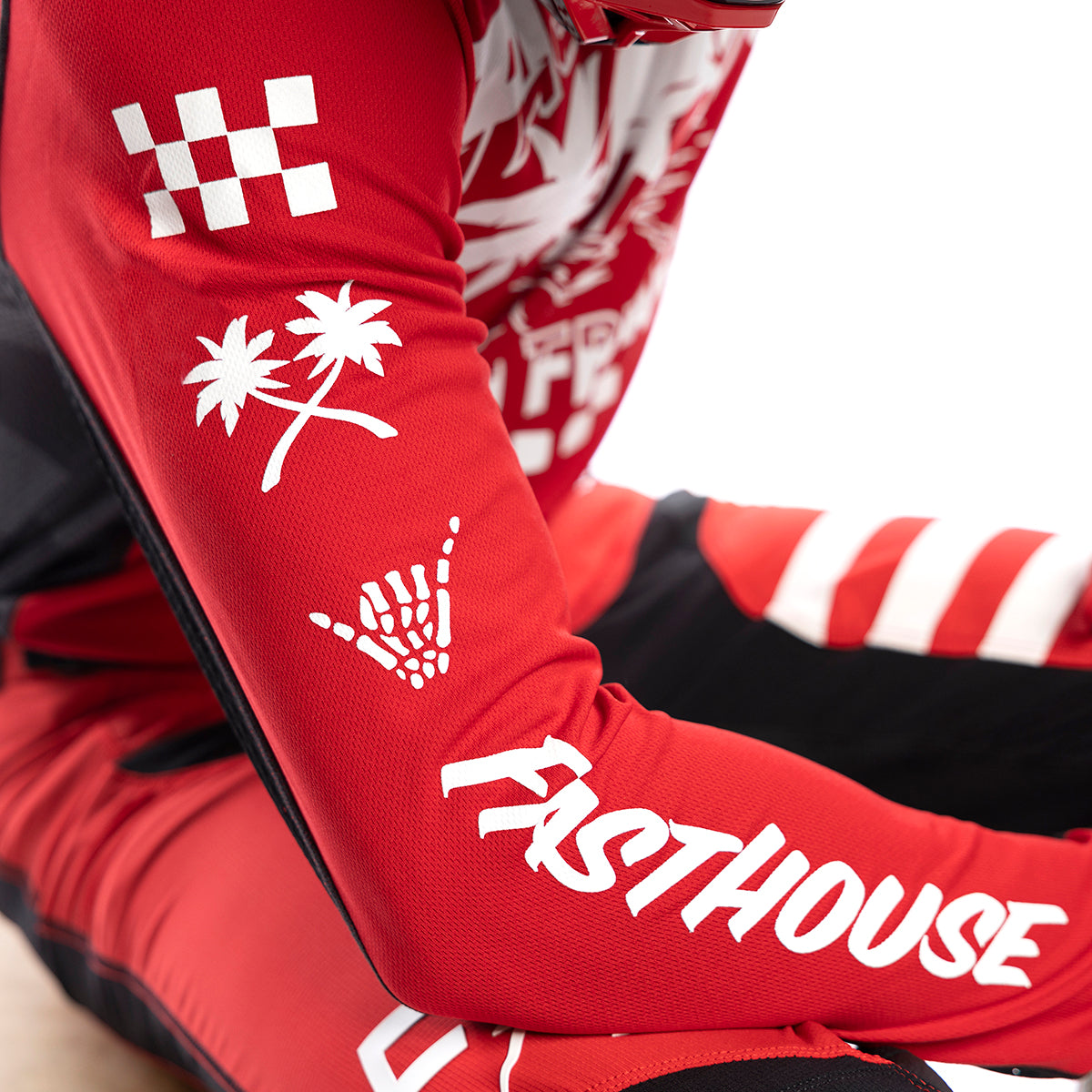 USA Grindhouse Subside Jersey -  Red