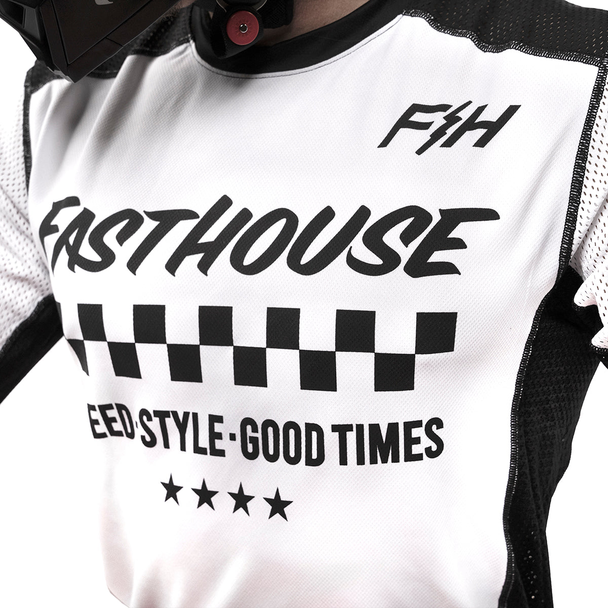USA Originals Air Cooled Jersey - White/Black