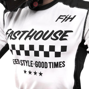 USA Originals Air Cooled Jersey - White/Black
