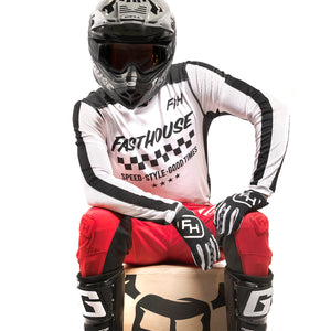 USA Originals Air Cooled Jersey - White/Black