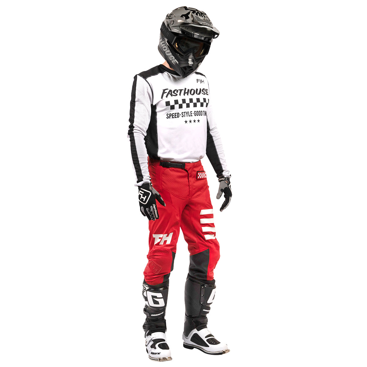USA Originals Air Cooled Jersey - White/Black