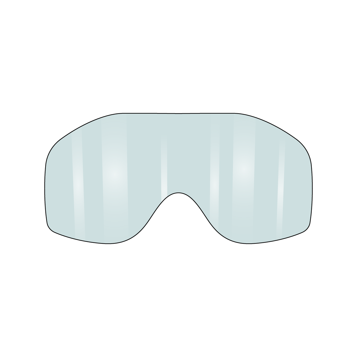 VonZipper Sizzle Spare Lexan Lens - Clear