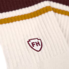 Venice Sock - Cream/Burgundy