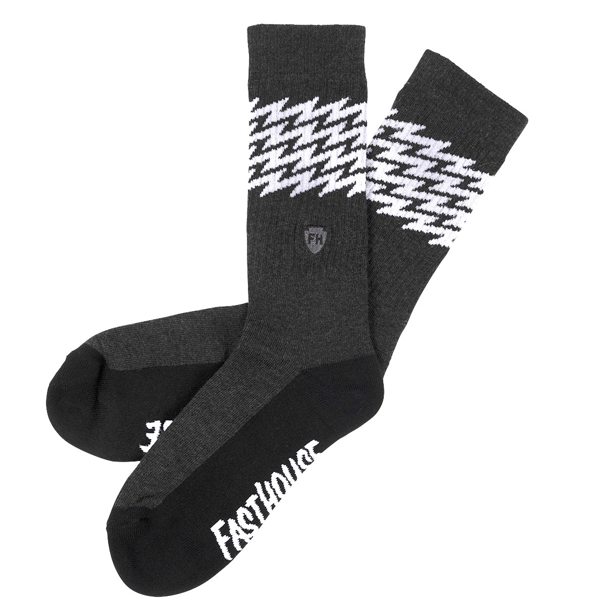 Voltage Sock - Heather Gray